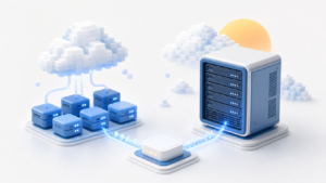 VPS cloud cluster compared with a dedicated physical server